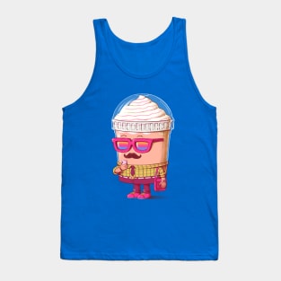 Drawn mustache Tank Top